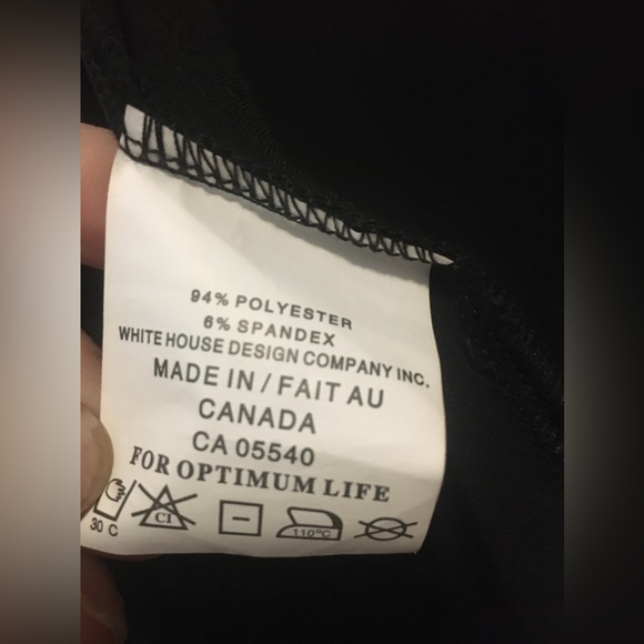 Black Simpli Top Size 12 - Picture 7 of 11